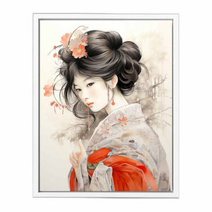 Japanese Women Art Canvas Print