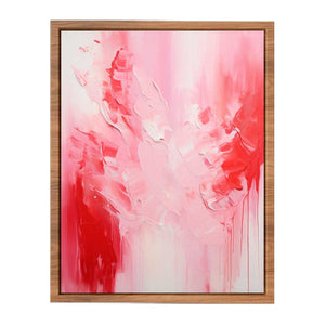 Pink Red Absract Painting