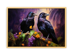 Ravens Painting Poster