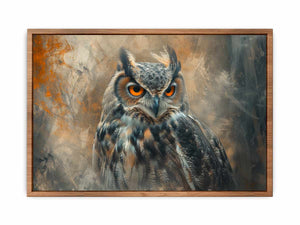 Owl Art Painting
