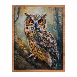 Owl Art Print Painting