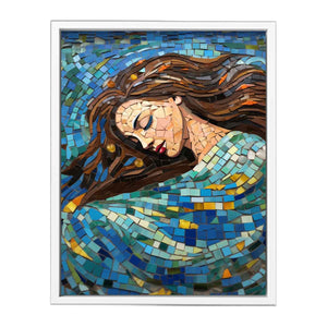 Mosai Art Painting Canvas Print