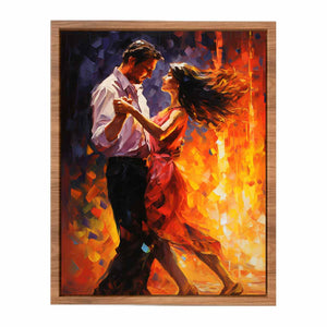 Couple Dance Modern Art Painting