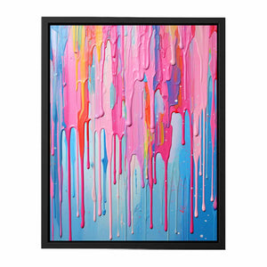 Multi color Dripping Art