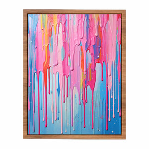 Multi color Dripping Art Painting