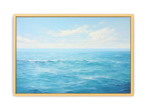 Calm Sea Painting Poster