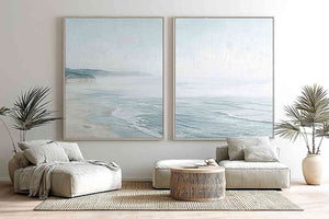 Indigo Current 2 Piece Art Set