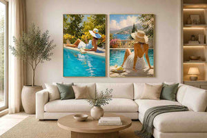 Riviera Leisure 2 Piece Art Set