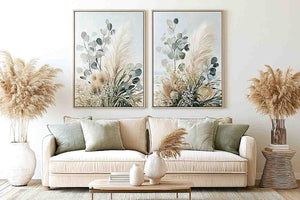 Sacred Golden Grace 2 Piece Art Set