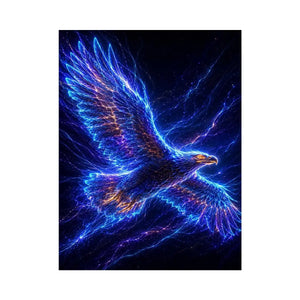 futuristic eagle canvas modern interior