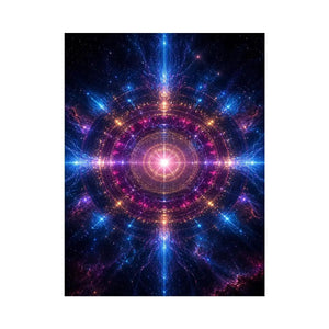 cosmic mandala canvas art modern meditation room