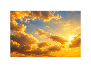 celestial clouds canvas art