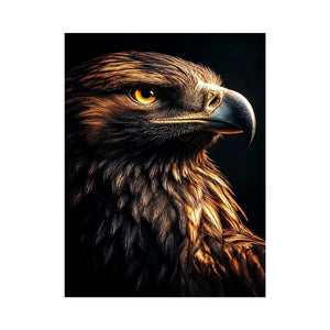 golden eagle canvas print office
