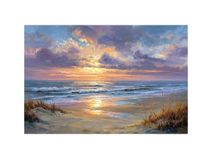 aerial beach canvas print coastal living room