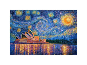 sydney opera house canvas art