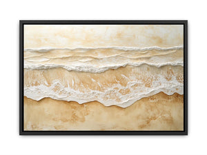 Brown Beach Canvas Painting