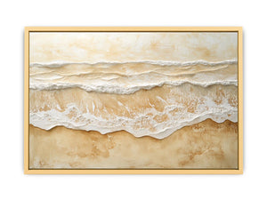 Brown Beach Canvas Painting