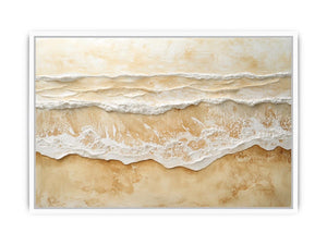 Brown Beach Canvas Painting