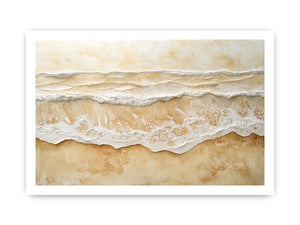 Brown Beach Canvas Painting