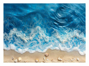 Ocean Waves Motion – Serene Coastal Seascape