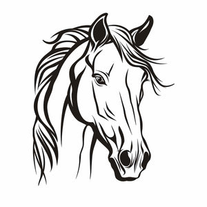 Majestic Running Horse Portrait