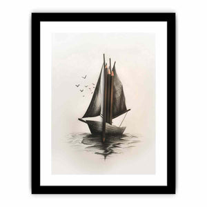 Saling Boat Art Print