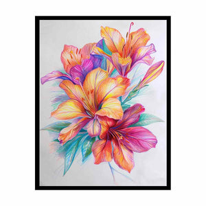 Colorful Flower Painting