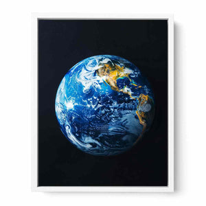 Planet Earth Framed Print