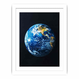 Planet Earth Streched canvas