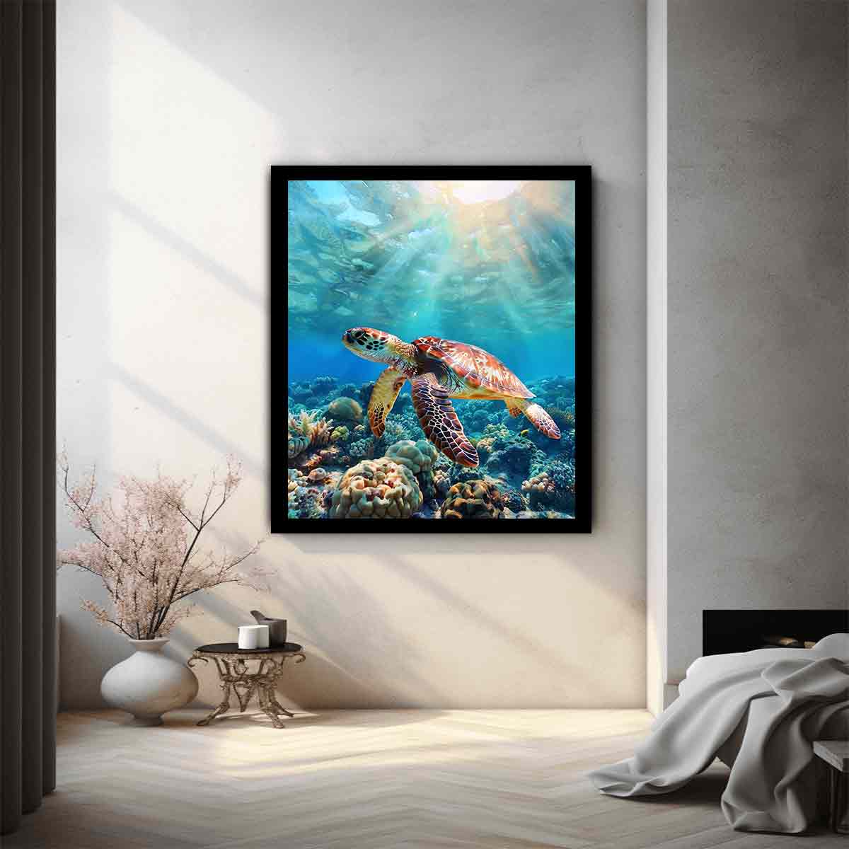 Sea Turtle Ocean Glide