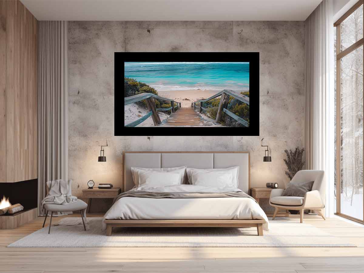 Walkway To Beach