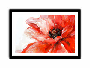 Red Flower Art Print