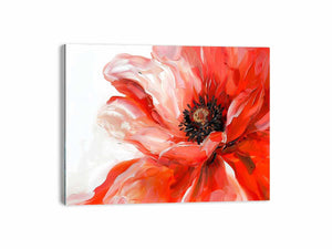 Red Flower Canvas Print