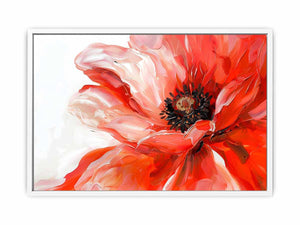 Red Flower Framed Print