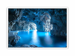 Ocean Cave Framed Print