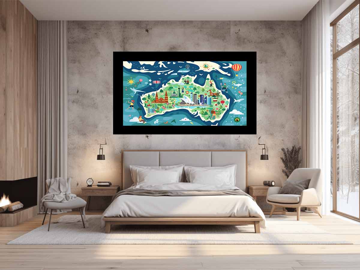 Miami cityscape art on museum-quality canvas. Made to order in Australia with free fast nationwide shipping — urban presence for your space.