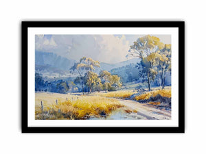 Aussie Landscape Art Print