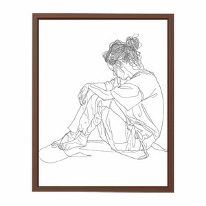 Just Thinking Poster