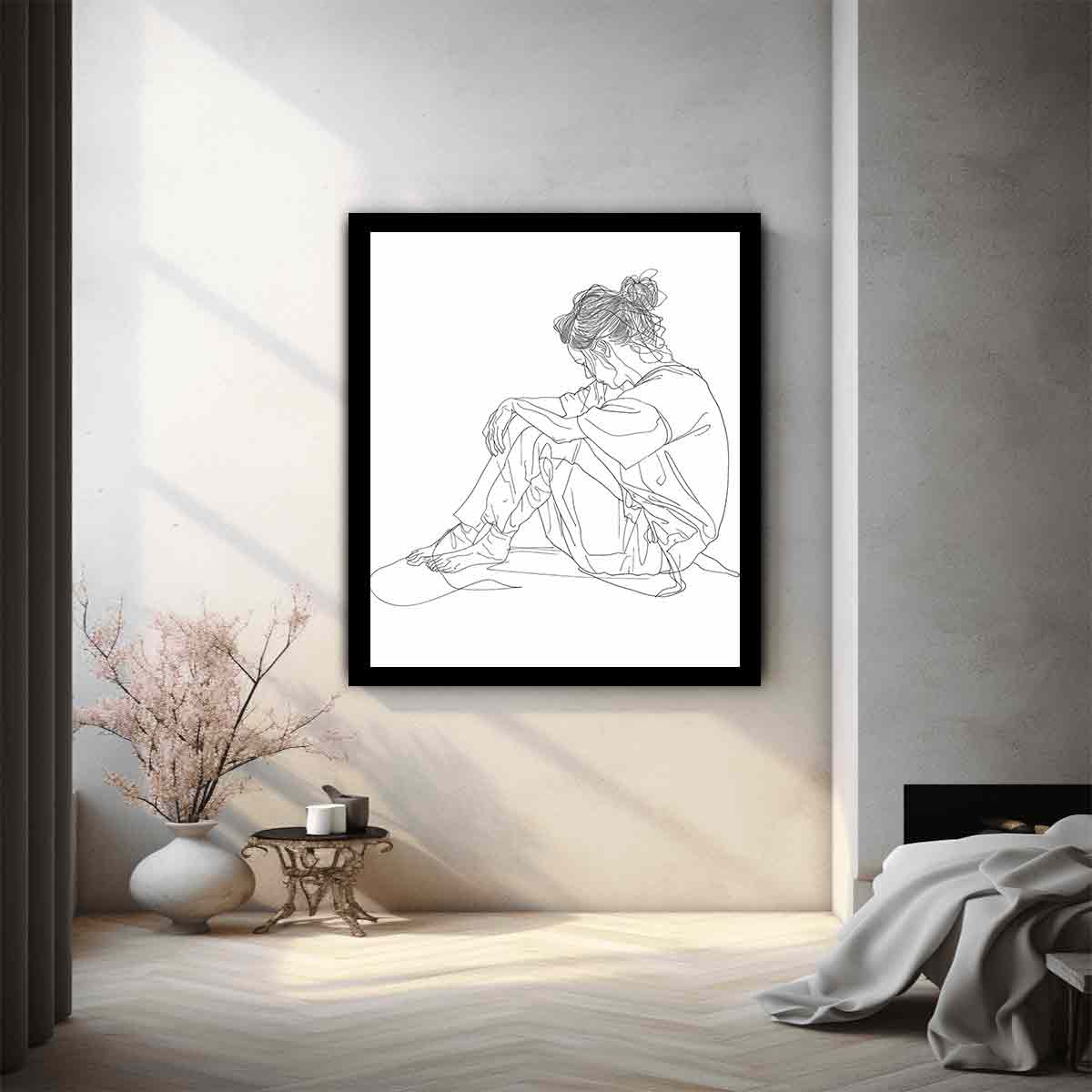 Quiet Thinking Portrait