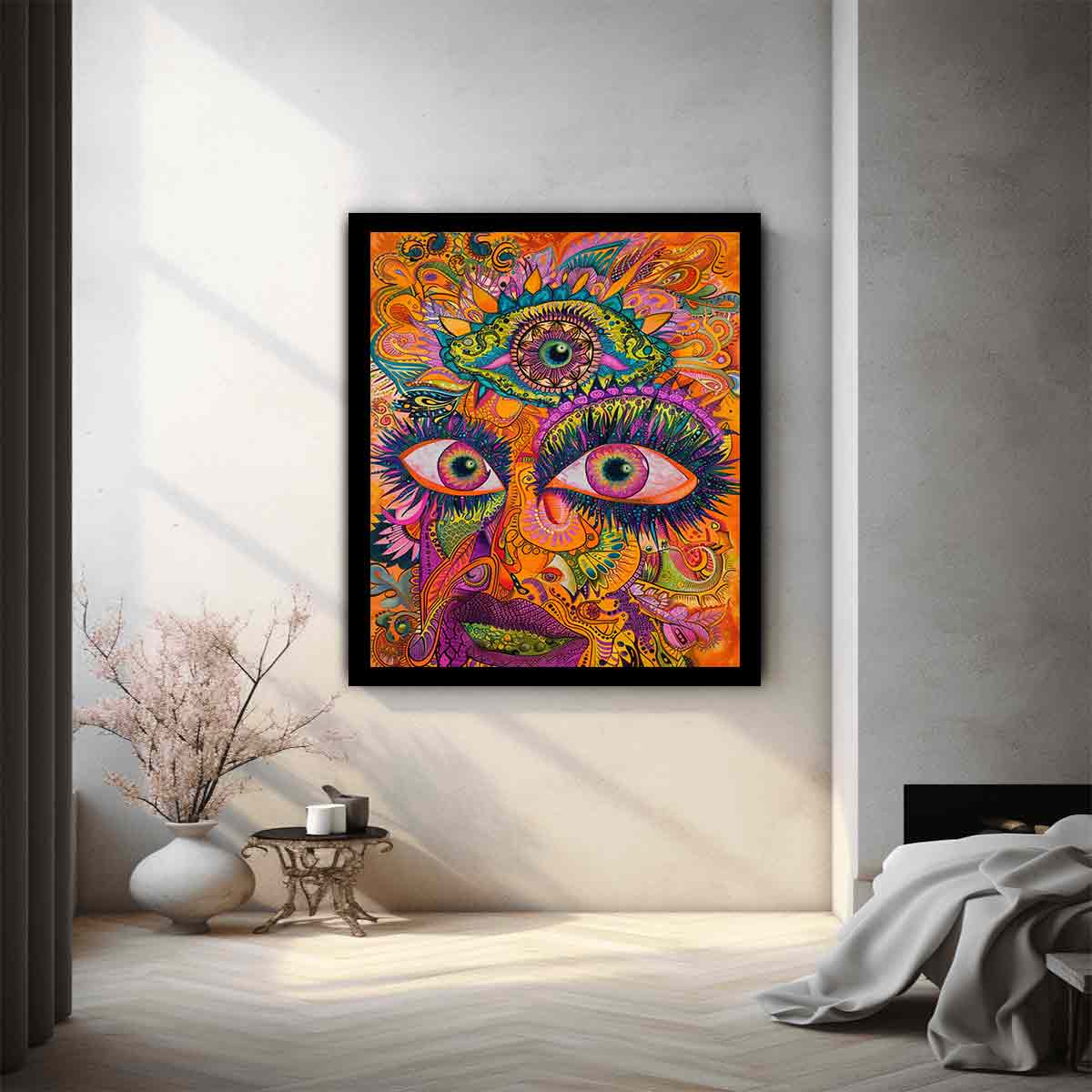 Energetic Abstract Vibration – Bold Colour Expression