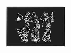 Triabal Dance Painting