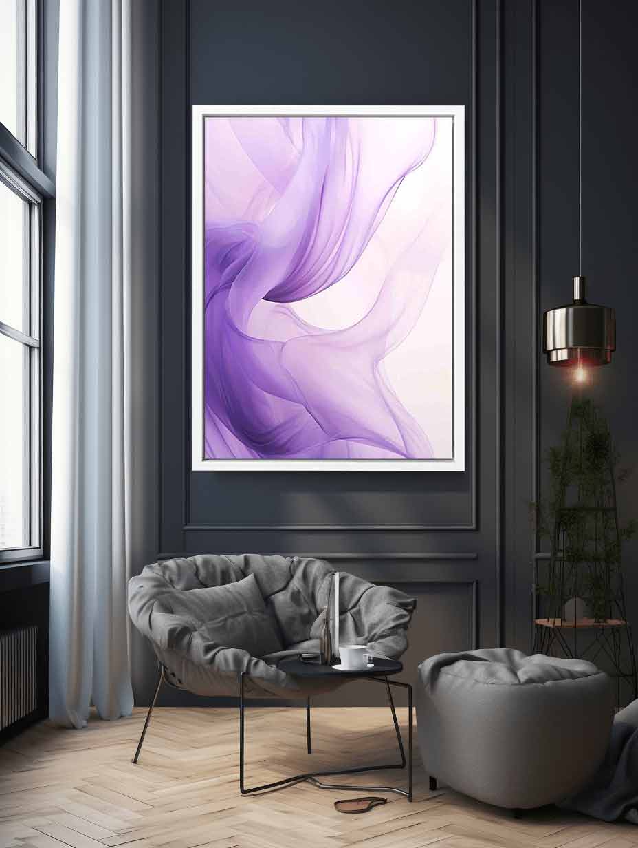 Abstract Art Purple