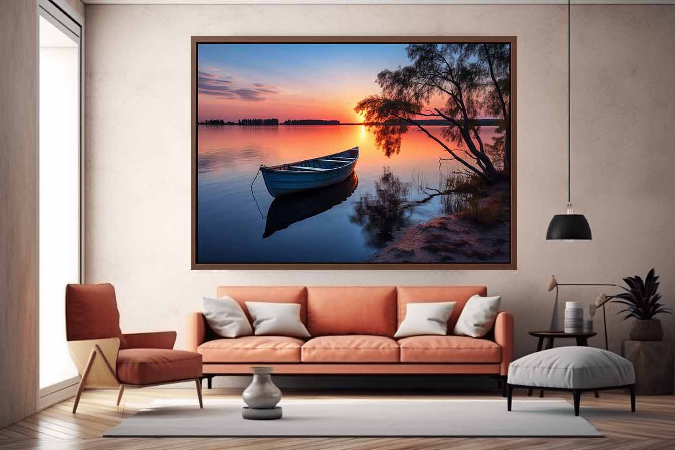 Calm At Sunset