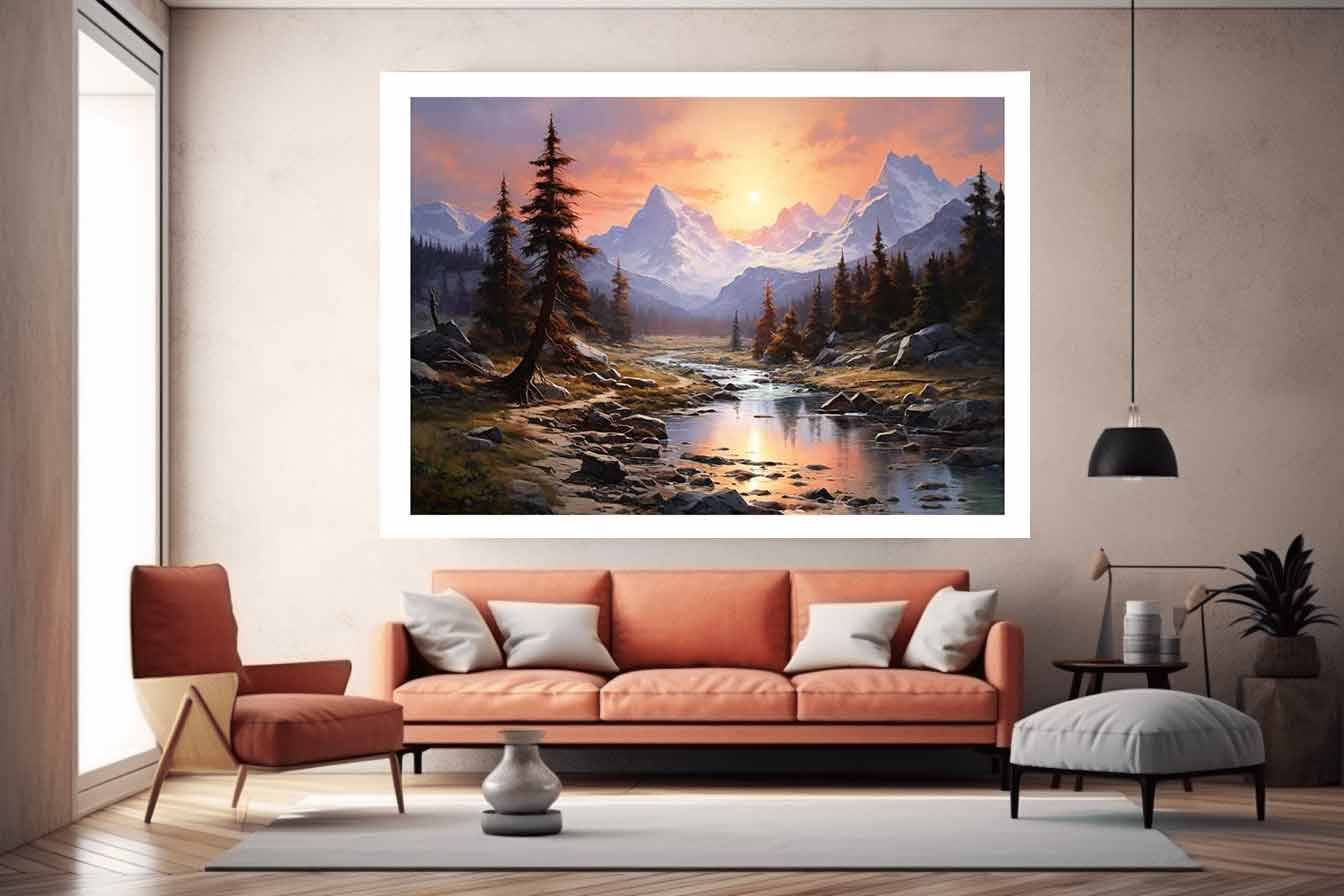 Sunrise In The Sierra