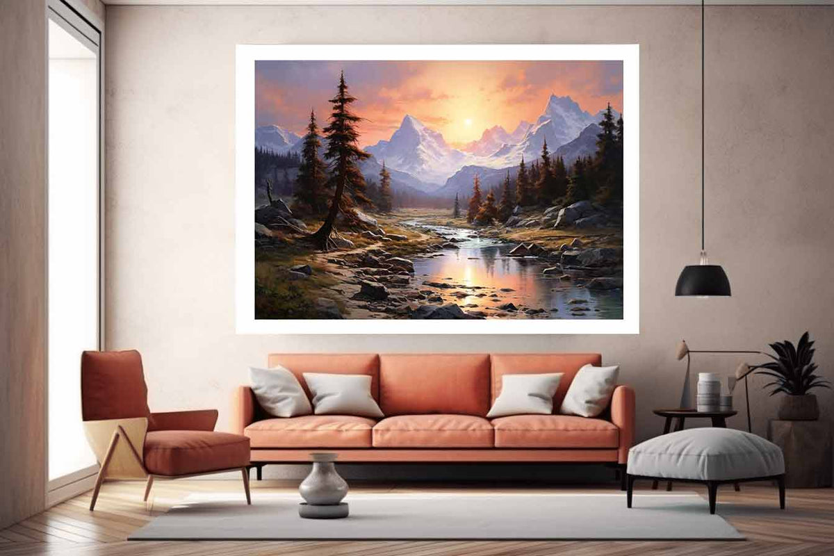 Sunrise In The Sierra