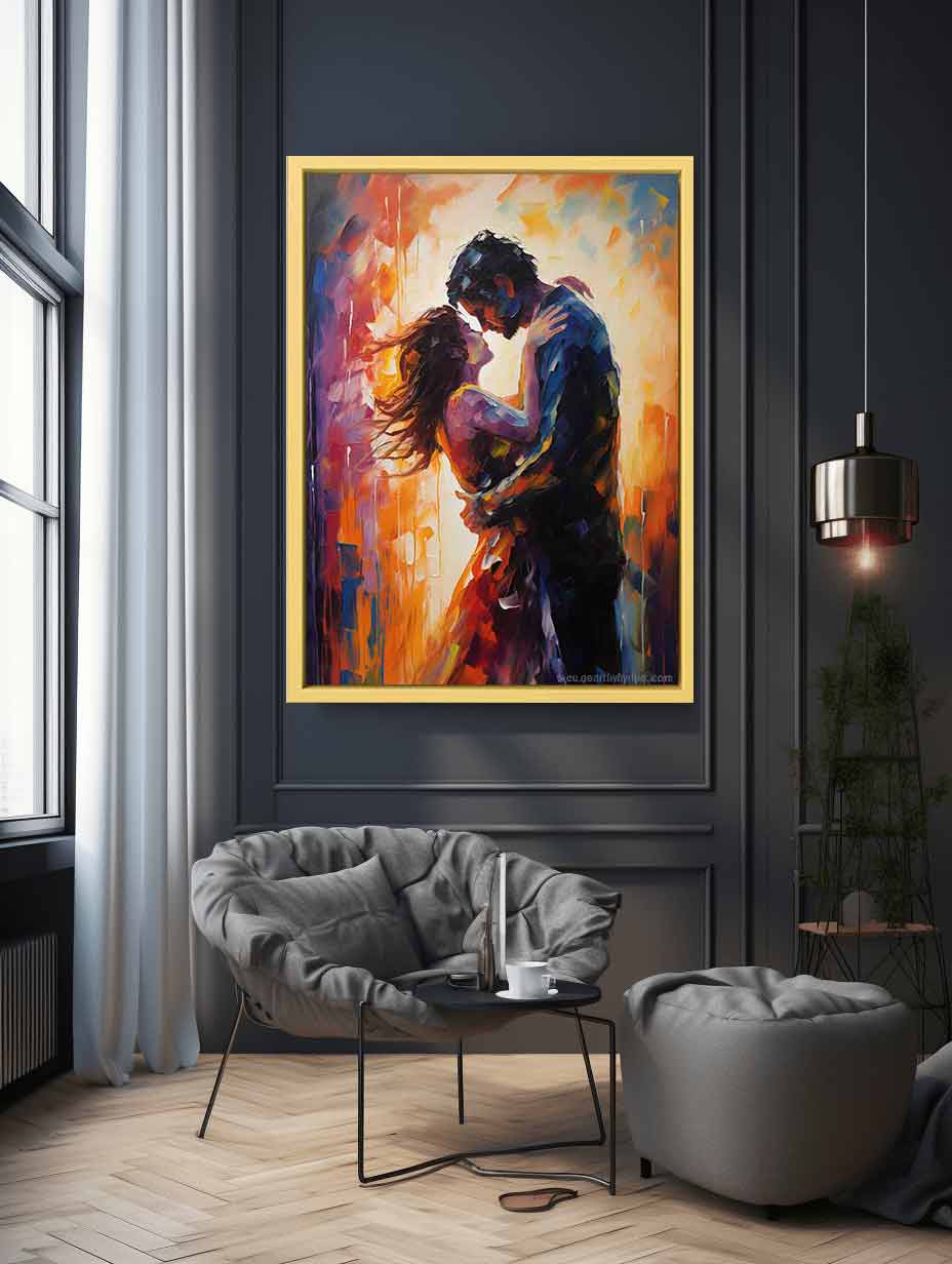 Modern The kiss Inspired