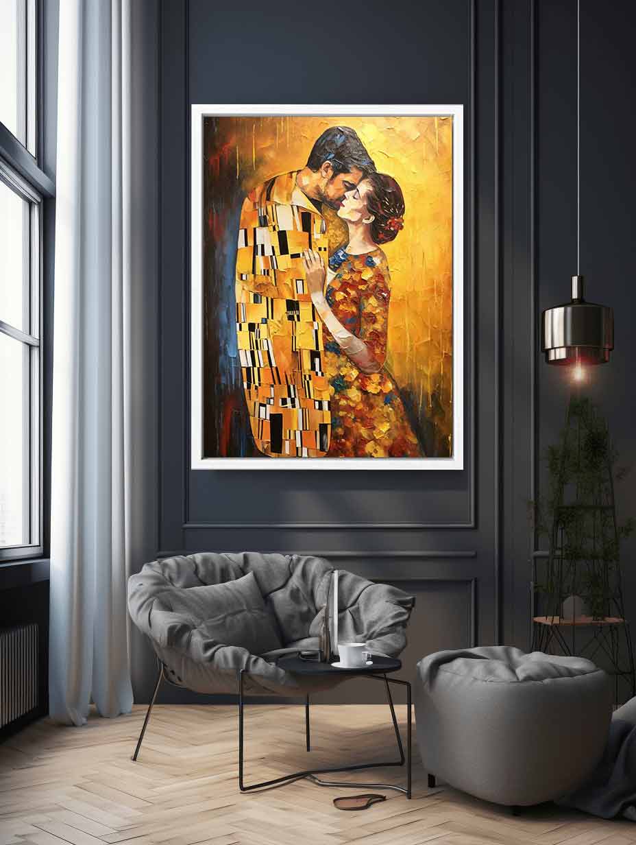 Modern The kiss