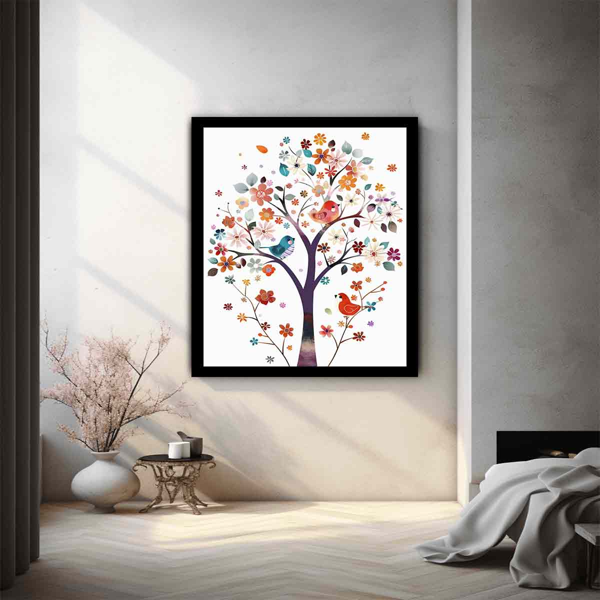Bird On Tree