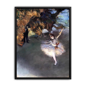 The Dancer on Stage by Edgar Degas Painting