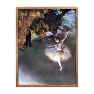 The Dancer on Stage by Edgar Degas Poster